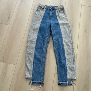 BDG Urban Outfitters Jeans Womens 28 Relaxed Wide Leg High Rise Blue Gray